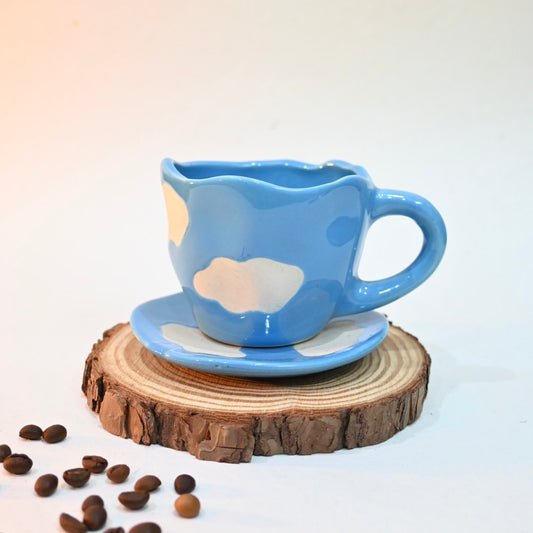 Clear Sky Cup and Saucer