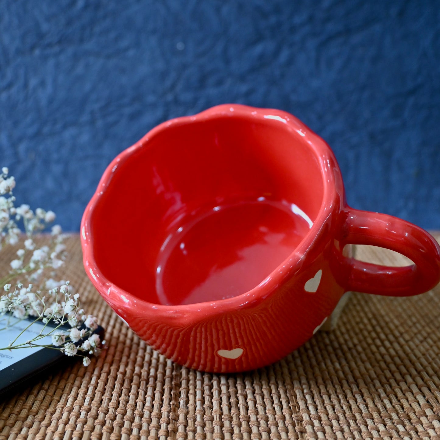 Red Hearts Wavesip Cute Pinterest Mug