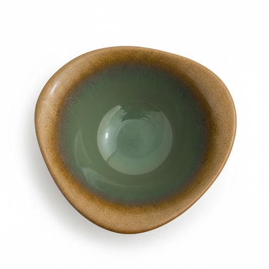 Green Artistic Ceramic Bowl