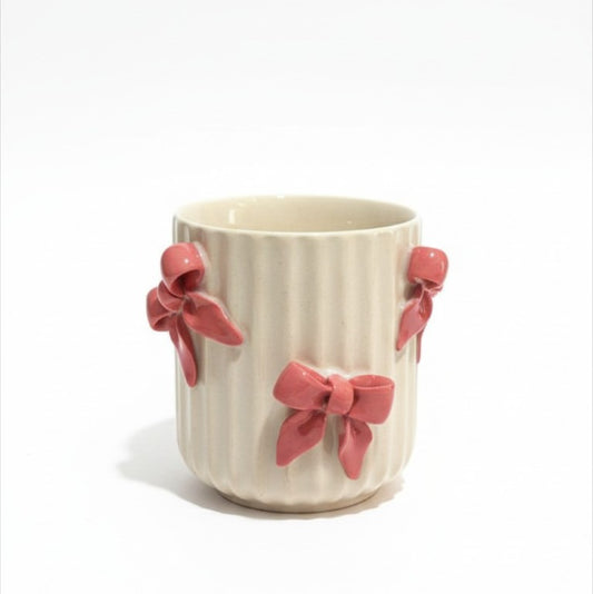 Pink Ribbon Cute Aesthetic Tumbler