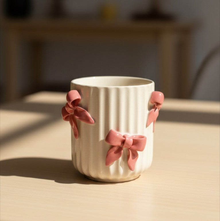 Pink Ribbon Cute Aesthetic Tumbler