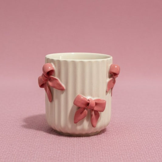 Pink Ribbon Cute Aesthetic Tumbler