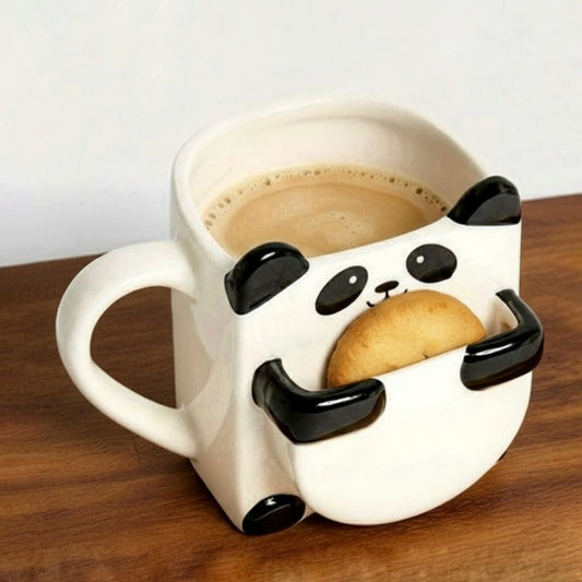 Cute Panda With Pocket Ceramic Mug