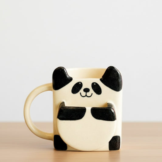 Cute Panda With Pocket Ceramic Mug