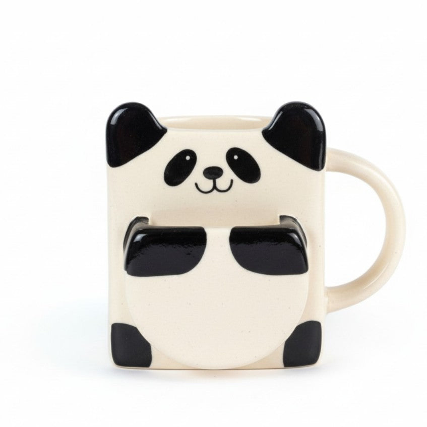 Cute Panda With Pocket Ceramic Mug