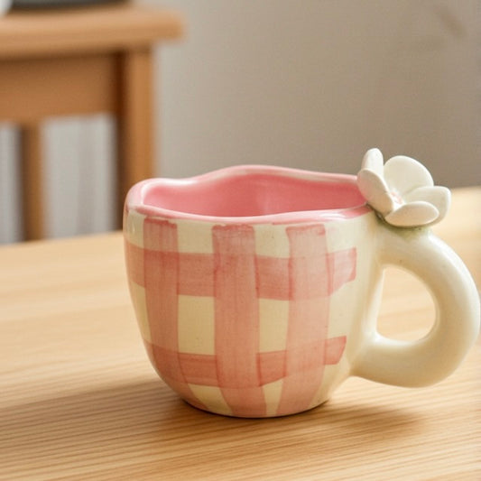 The Pink Daisy Blossom Cup