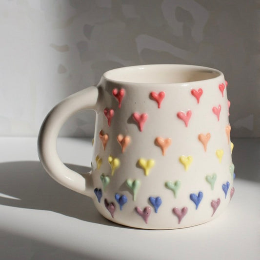 The Rainbow Love Texture Mug
