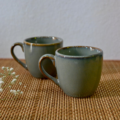Olive Textured Espresso Cup 60ml