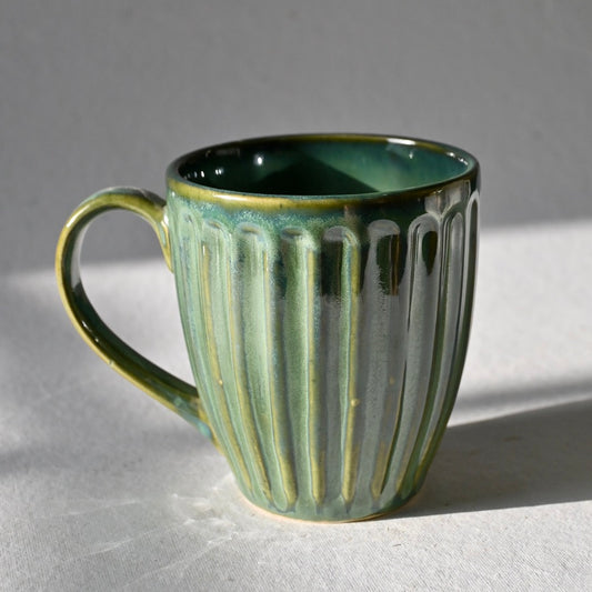 Green Classy Textured Mug