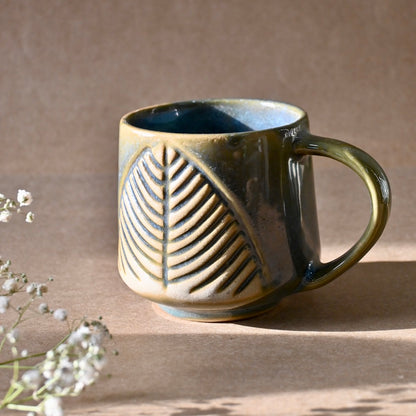 Fern Ceramic Coffee Mug