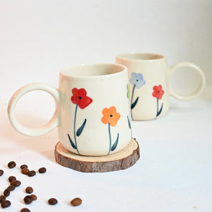 Flower Ceramic Mug