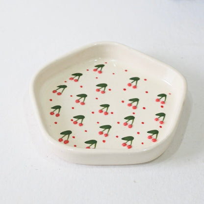 Cherry Pinteresty Cup & Saucer Set