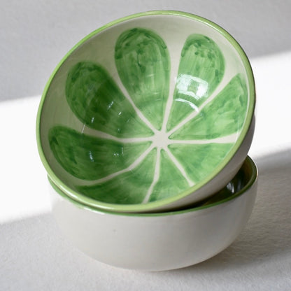 Green Lime Handmade Ceramic Bowl