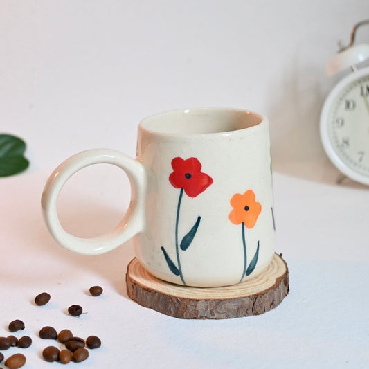 Flower Ceramic Mug