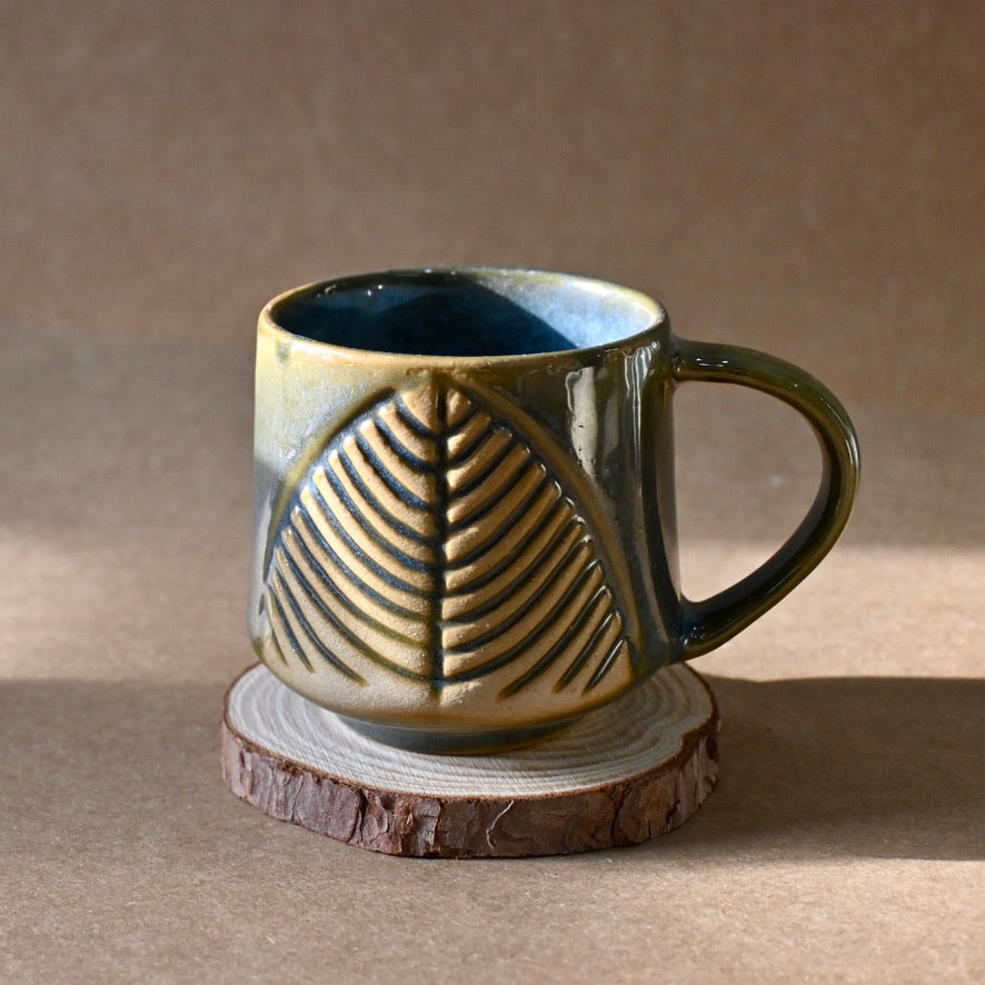 Fern Ceramic Coffee Mug