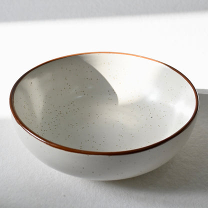 Classic White Handmade Ceramic Bowl