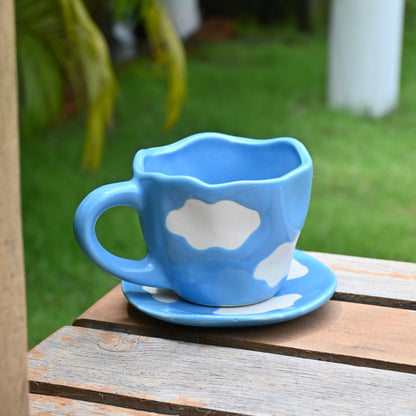 Clear Sky Cup and Saucer