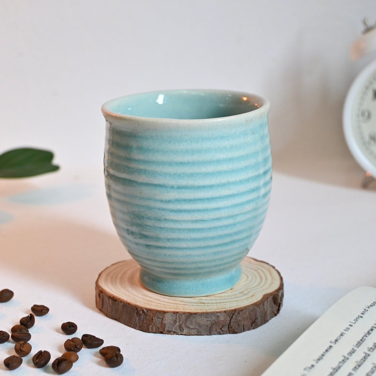 Turquoise Ceramic Kulhad