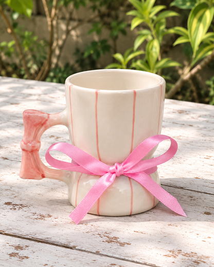 Wrapped in a Bow Ceramic Mug
