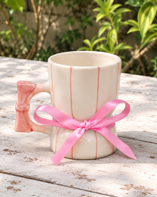 Wrapped in a Bow Ceramic Mug