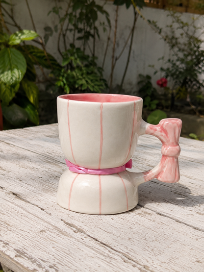 Wrapped in a Bow Ceramic Mug