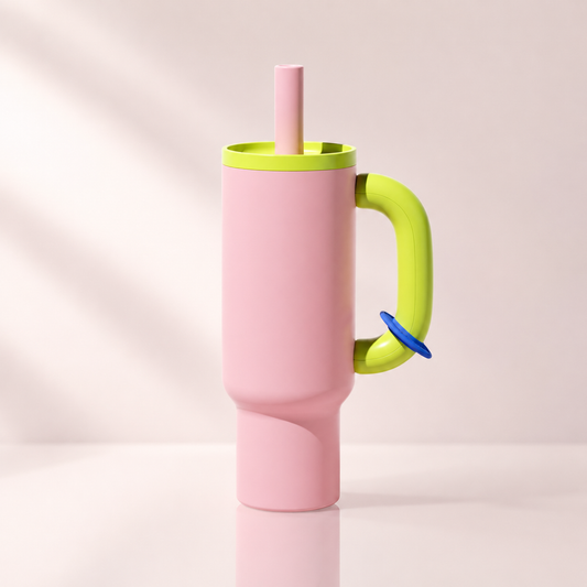 Strawberry Matcha Vacuum Insulated Tumbler – 1.2L