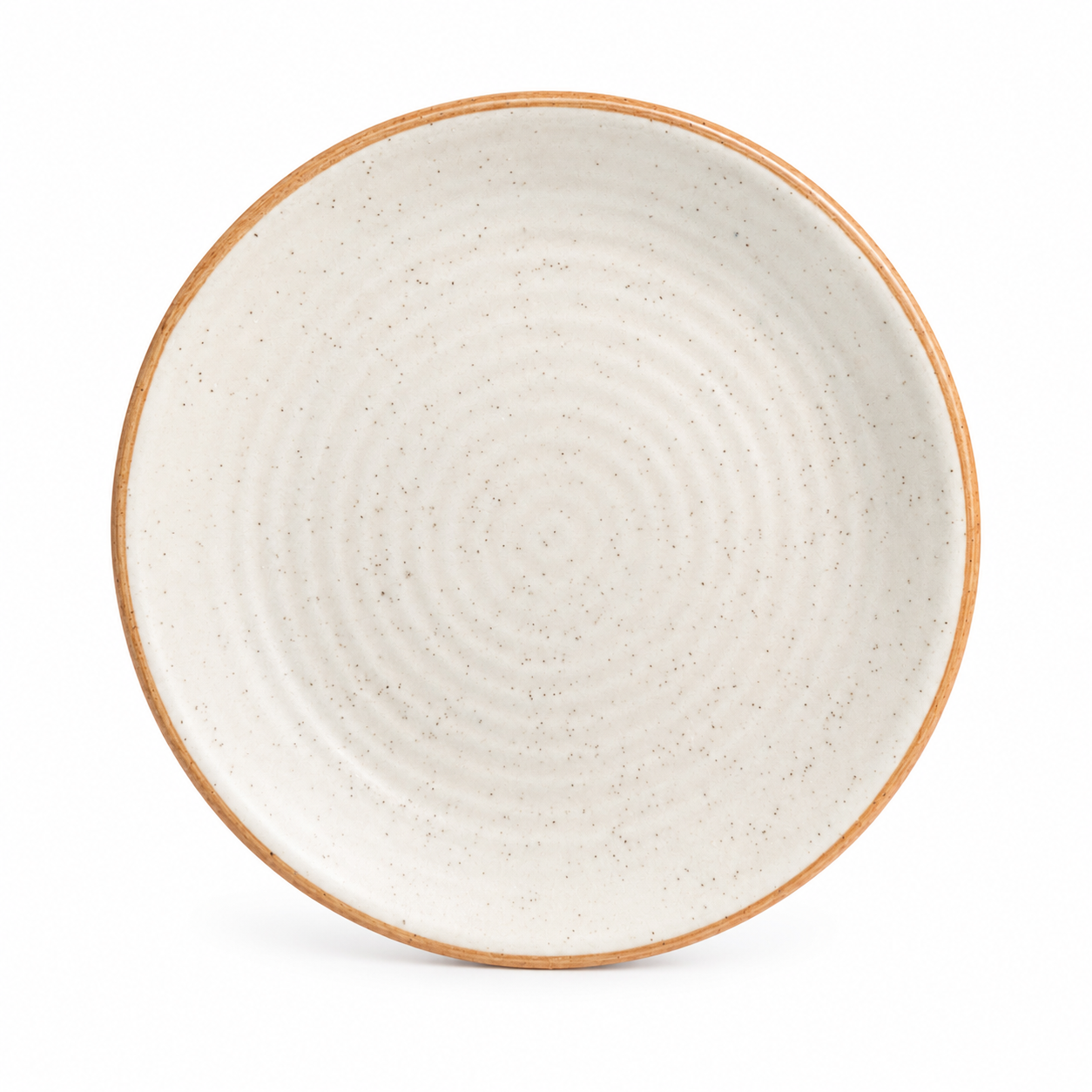 Classic Speckled Ceramic Snack Plate