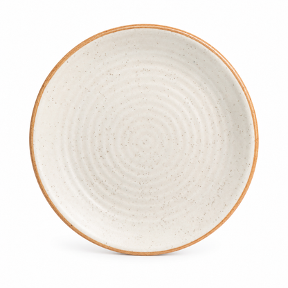 Classic Speckled Ceramic Snack Plate