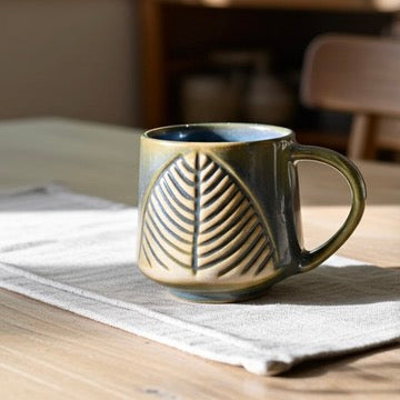 Fern Ceramic Coffee Mug