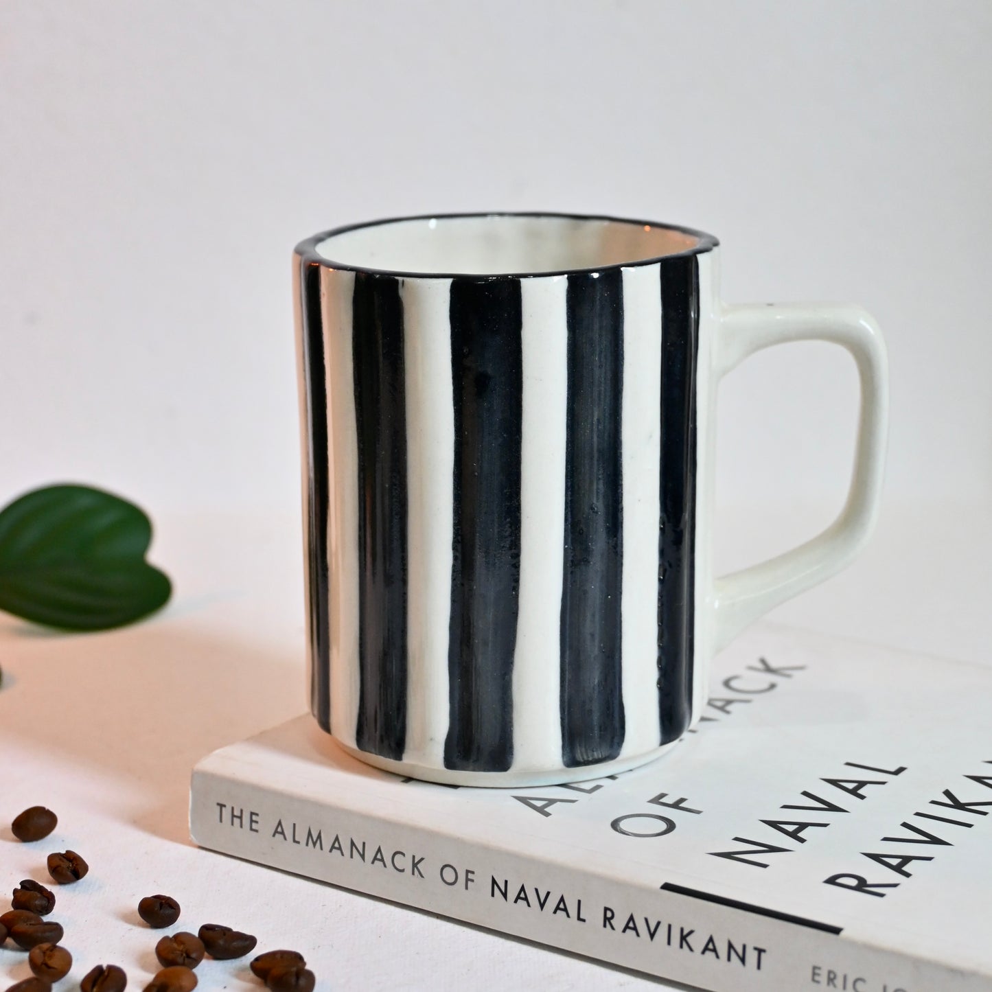 Bold Black Strips Coffee Mug