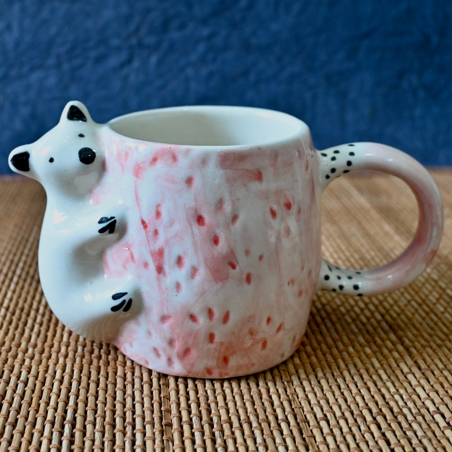 Pink Bear Cute Aesthetic Mug