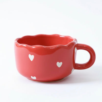 Red Hearts Wavesip Cute Pinterest Mug