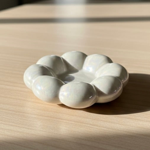 Pearl Bubble Mug & Saucer Set