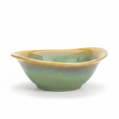 Green Artistic Ceramic Bowl