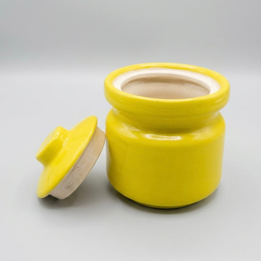 Sunshine Ceramic Storage Jar with Lid