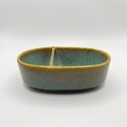 Sage Ceramic Trinket Dish With Divider