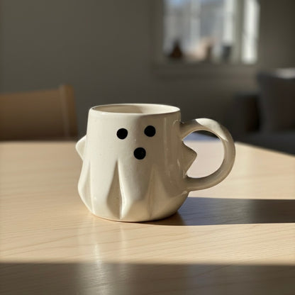 Pookie Ghost Mug & Plate Ceramic Set