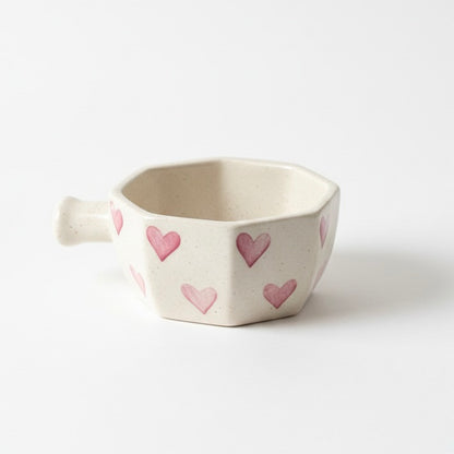 Petite Pink Heart Hex Dip