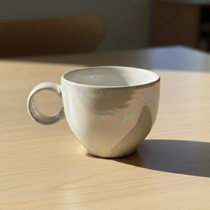 Pearl Bubble Mug & Saucer Set
