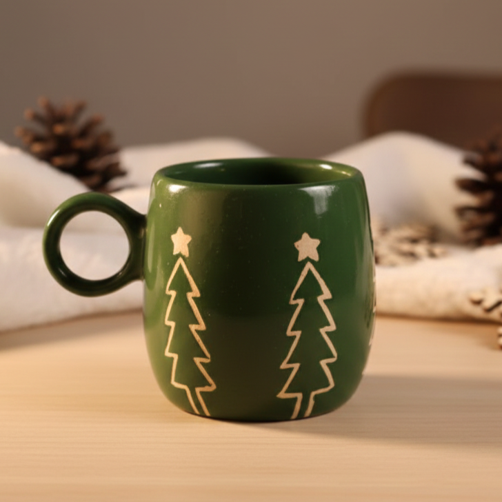 The Pine Forest Christmas Mug