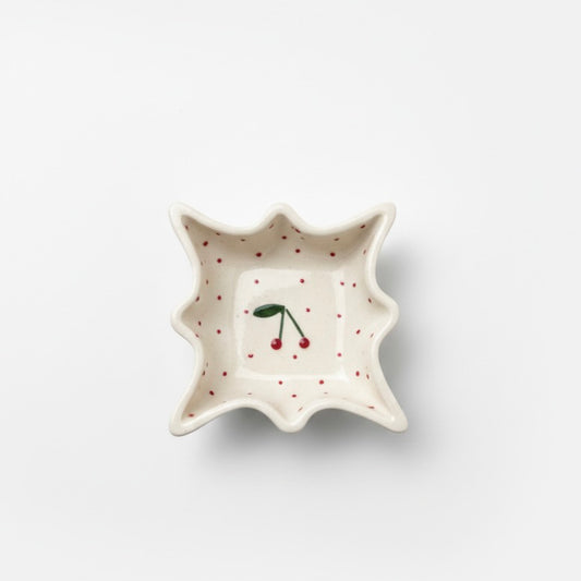 Crimson Cherry Ceramic Dip