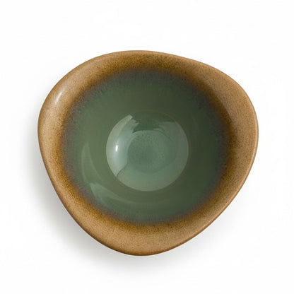 Green Artistic Ceramic Bowl