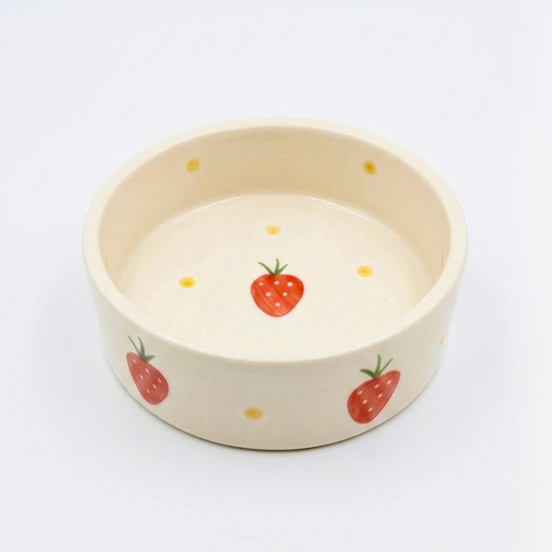 Strawberry Ceramic Bowl