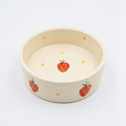Strawberry Ceramic Bowl