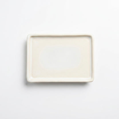 Stripe Ceramic Storage Box with Lid
