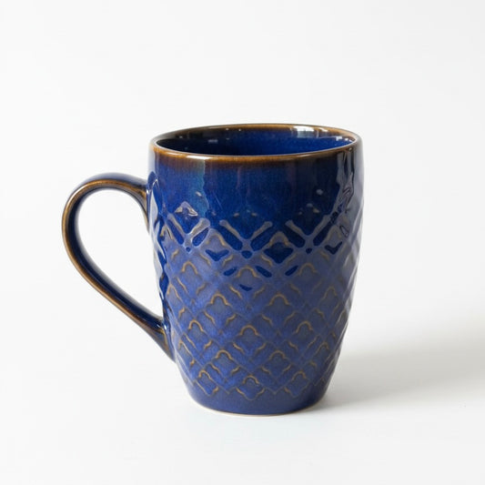 Royal Blue Ceramic Coffee Mug
