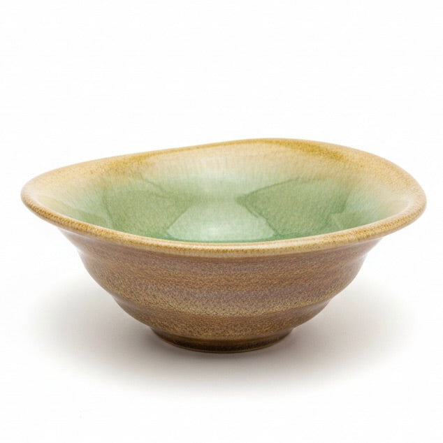 Green Artistic Ceramic Bowl