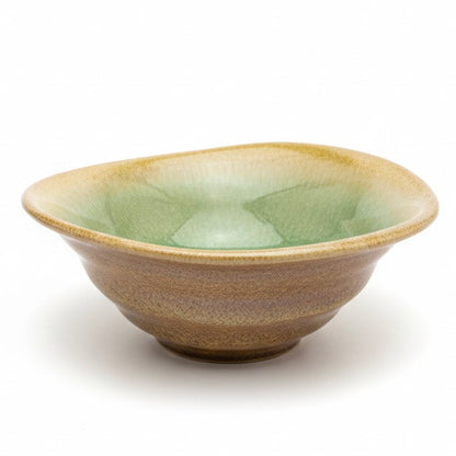 Green Artistic Ceramic Bowl