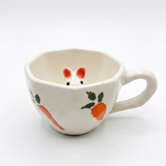 Bunny Surprise Ceramic Mug