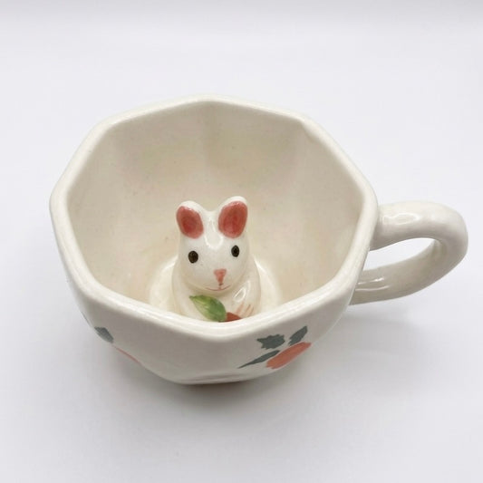 Bunny Surprise Ceramic Mug